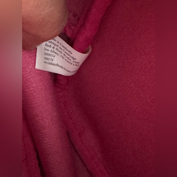 Bath & Body Works Metallic Hot Pink Mini Puffy Bow Backpack - Picture 11 of 12